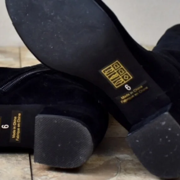 Jeffrey campbell suede peep toe boot - Picture 4 of 4